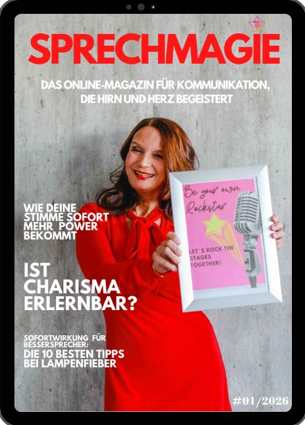 Sprechmagie Magazin auf Tablet Sprechmagie Magazin auf Tablet